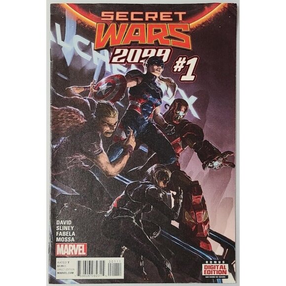 Marvel Other - Secret Wars 2099 1 Marvel Comics 2015 VG Dave Rapoza Cover A 1st Avengers Key